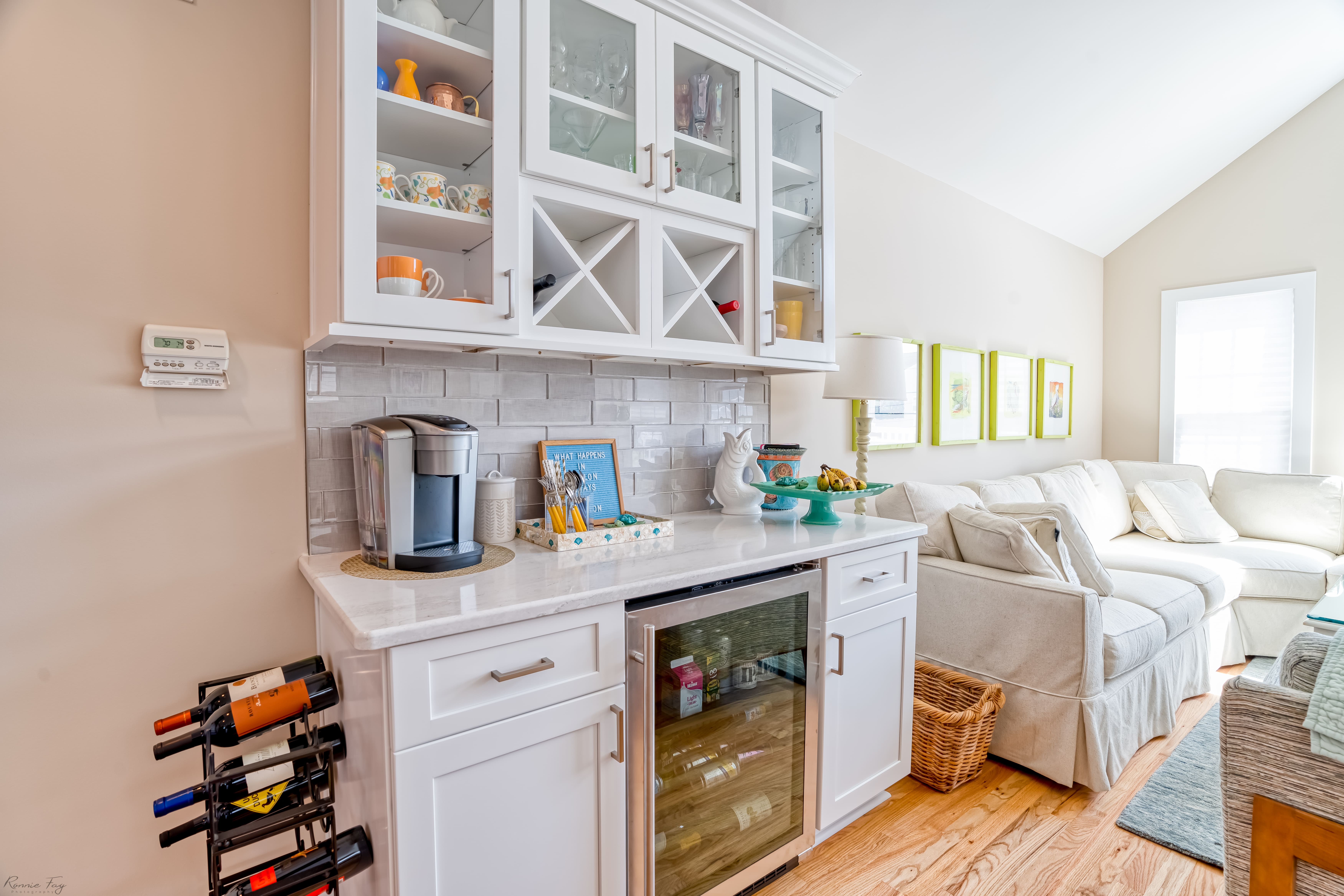 Custom kitchen cabinetry upper cabinets — Cape May County, NJ