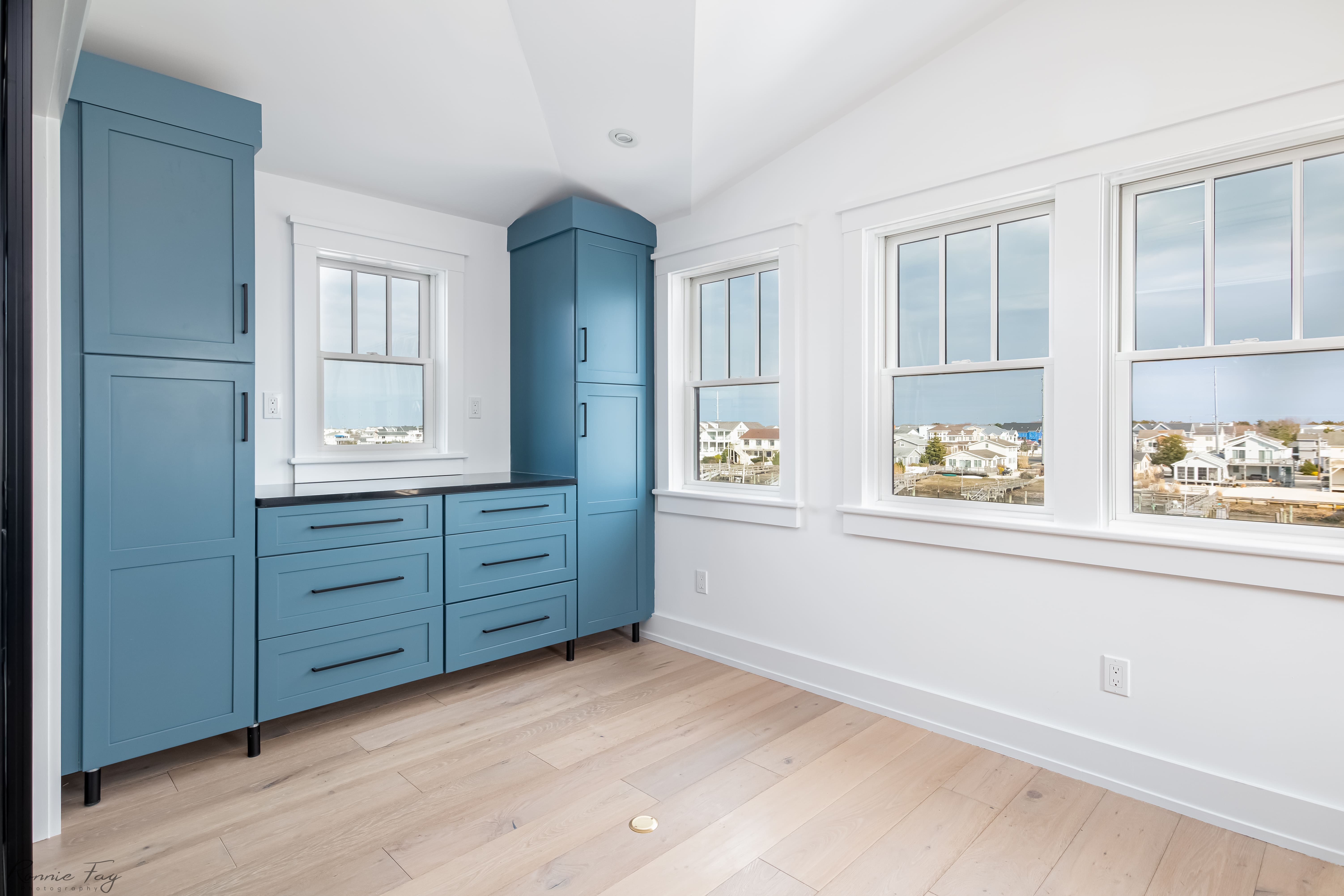 Navy blue kitchen cabinetry — Cape May County, NJ